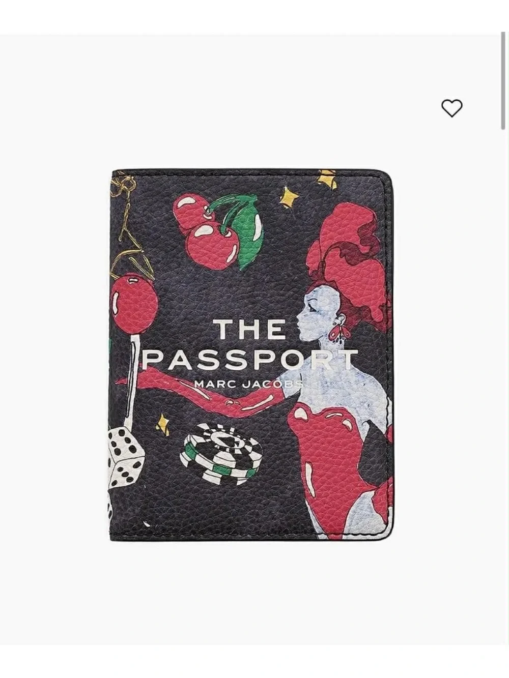 Marc Jacobs Las Vegas Iconic Landmarks The Passport Holder - Limited Release NWT